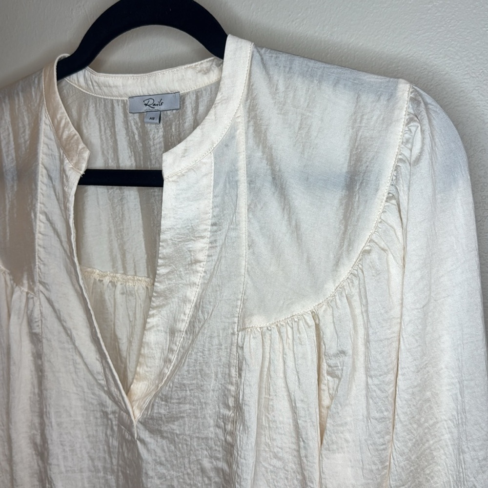 Rails Fable Cream Blouse - XS‎ - Picture 8 of 16